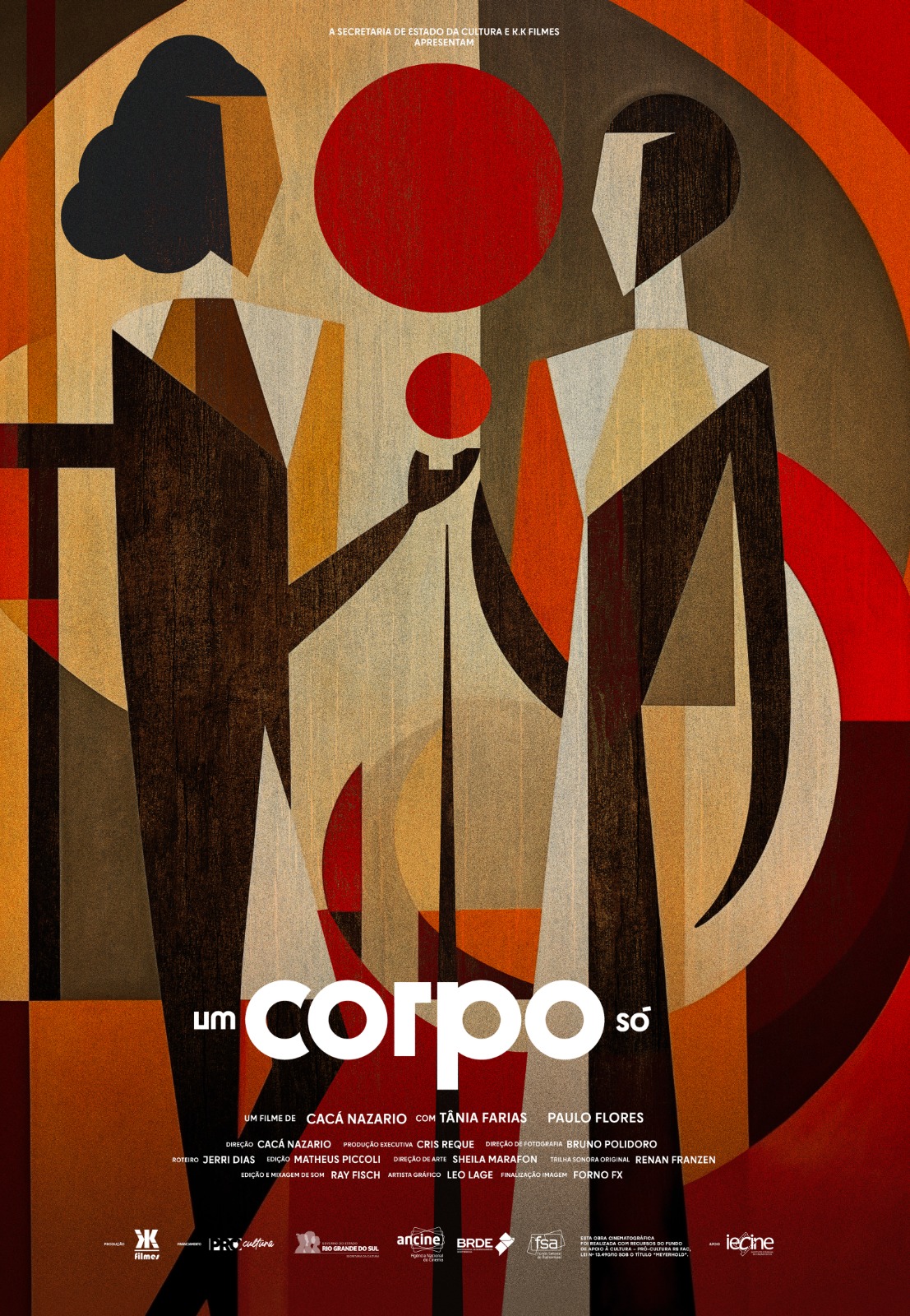 Poster Um Corpo Só 650kb - Gustavo